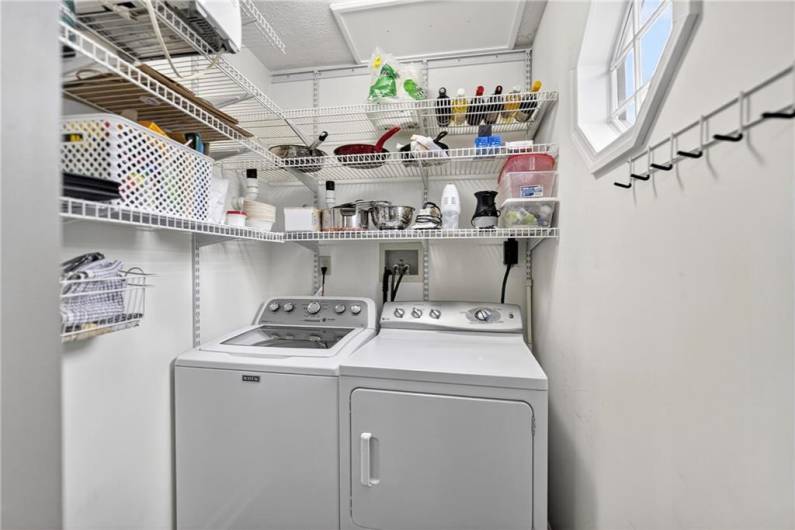 What every homeowner wants!   First floor laundry!