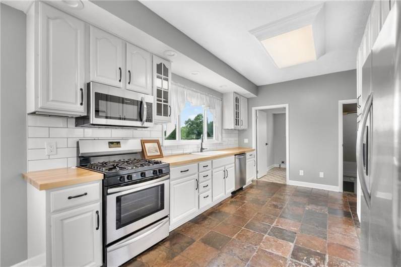 Lots of counter space for the chef in the family