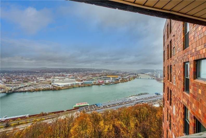 Panoramic views!