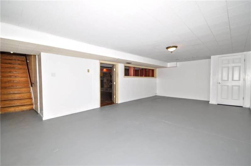 Front 15x25 Room in Lower Level