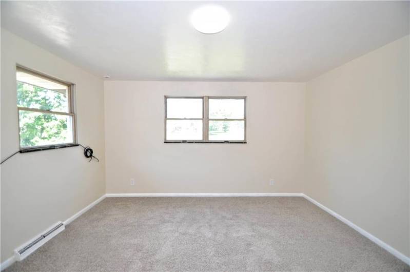 Nice sized 13x13 Bedroom and all w/ Newer Carpeting & Freshly Painted