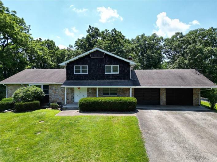 Spacious Stone Home on over 5 Acres w/ Private Backyard in Great Location