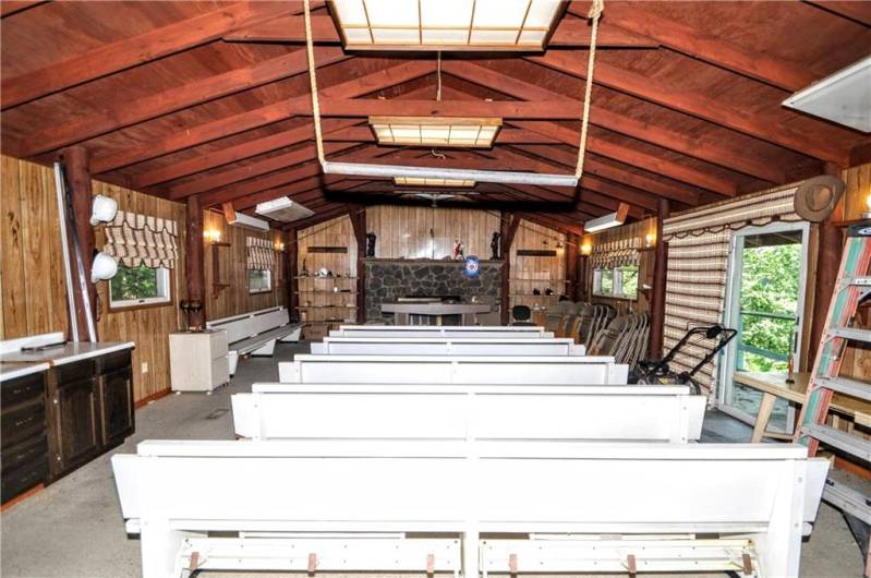 Interior of Treehouse Chapel