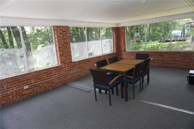 Covered Rear Porch