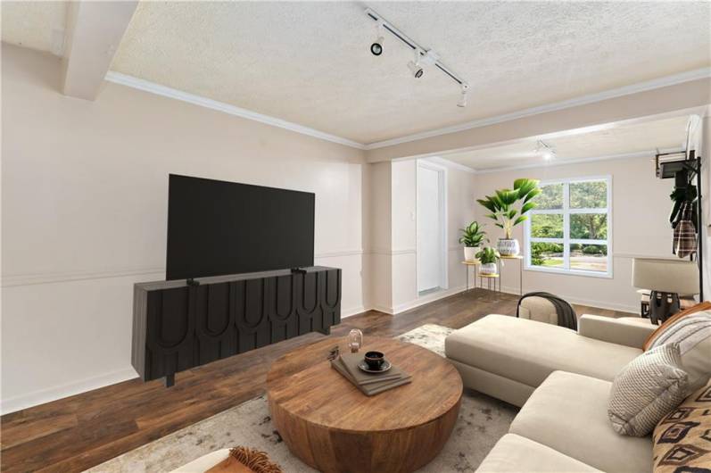 Lower Level Family/Bonus Room (Virtually Staged)