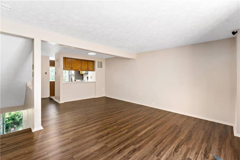 Main Level Open Living