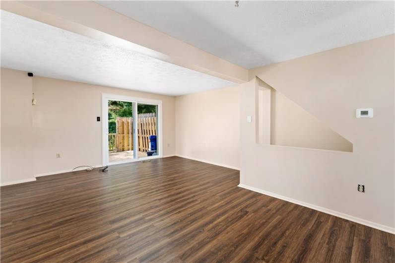 Main Level Open Living