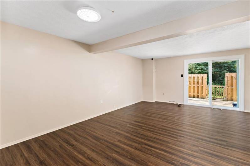 Main Level Open Living