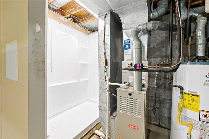 Utility Room with Shower Just off of Family/Bonus Room