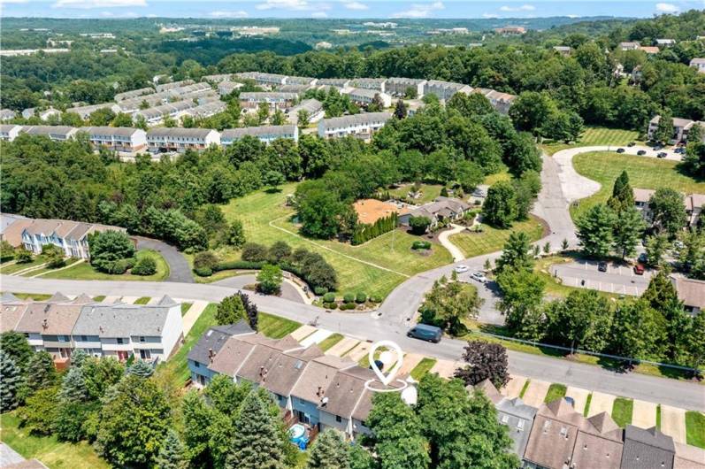 Neighborhood Location across from community building and park
