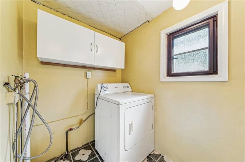Main floor laundry