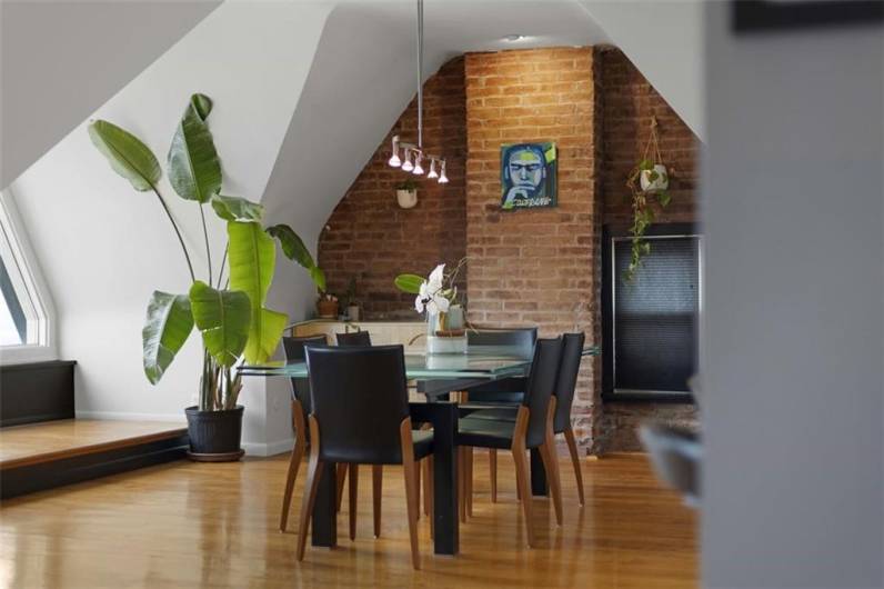 Formal dining space perfect for every day use and for entertaining