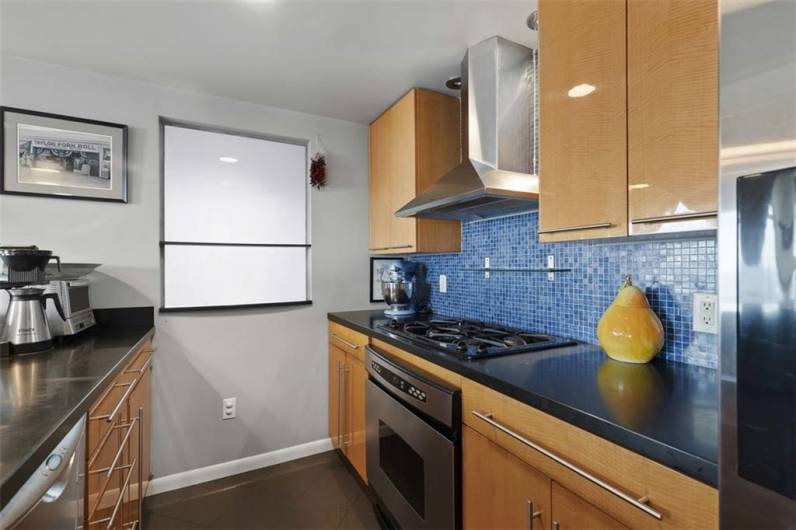 Clean and custom wood cabinets