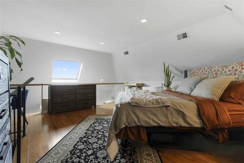 Skylight window perfect for stargazing