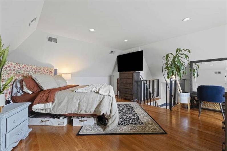 New hardwood floors elevate the space even more!