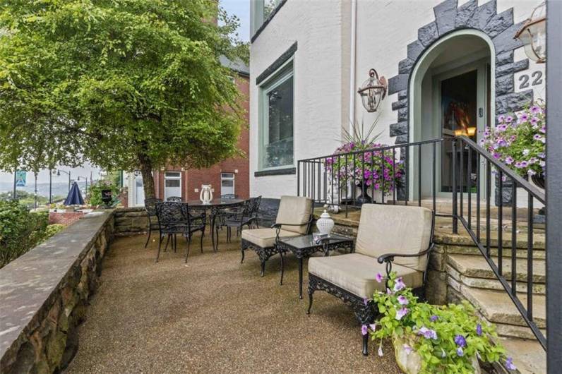 Enjoy the common front veranda