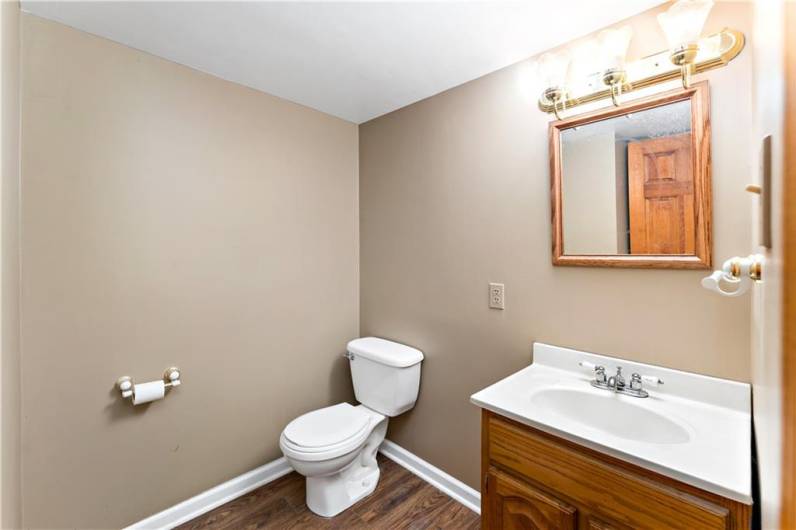 Lower-Level Half-Bath