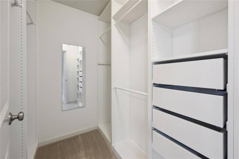 Primary Walk In Closet