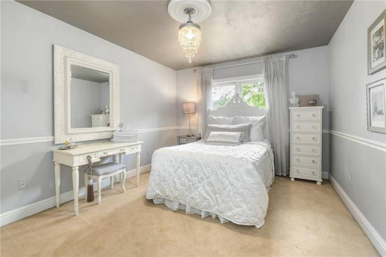 A quiet sanctuary with a view of the beautiful backyard, you may never get them out of their room!
