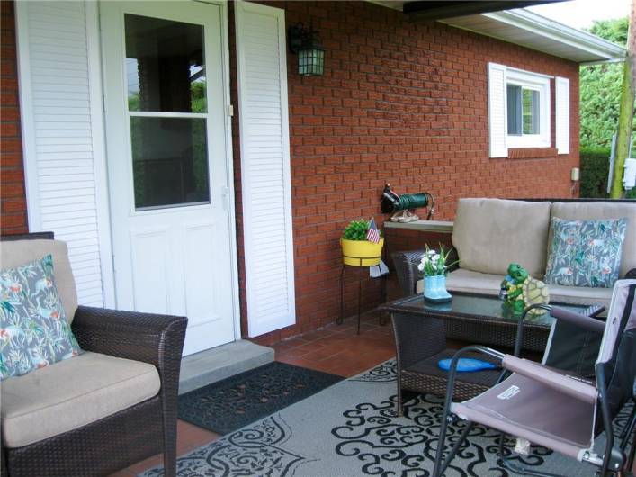 Covered porch