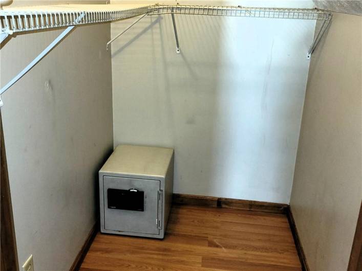 Closet for primary bedroom