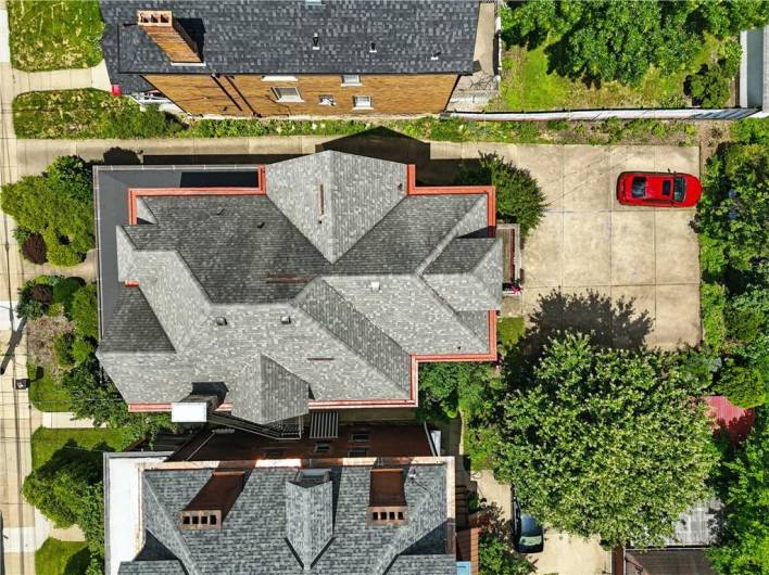 Roof and parking