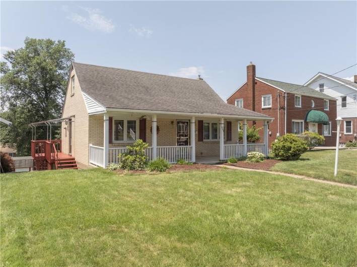 Welcome Home.  Adorable Cape Cod with Full Covered Front Porch.