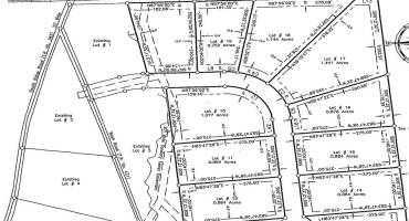 Indian Hills Plan of Lots