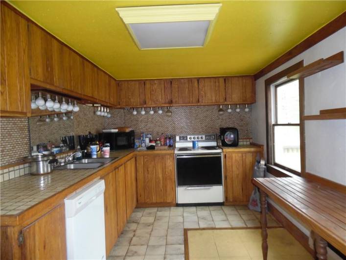 1 of the 2 kitchens