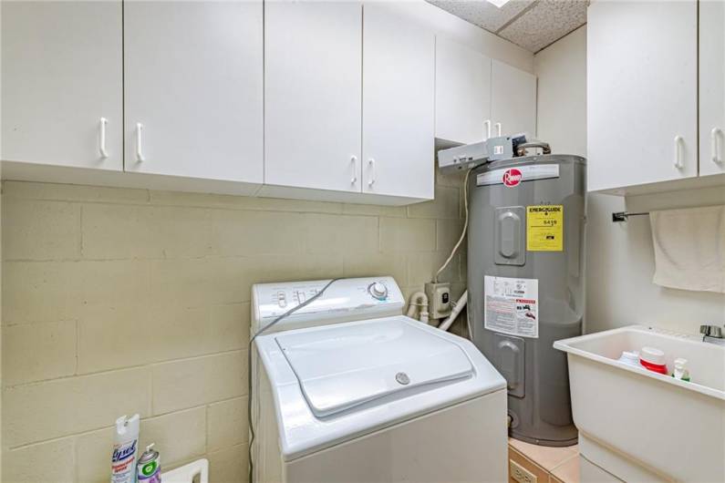 Laundry area on 2nd floor