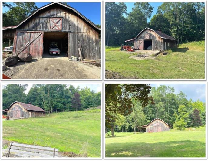 50'x30' BARN IS 2 STORY: George Campbell built this barn and uses it to take care of the 10.3 acres and to store some of his car collection.